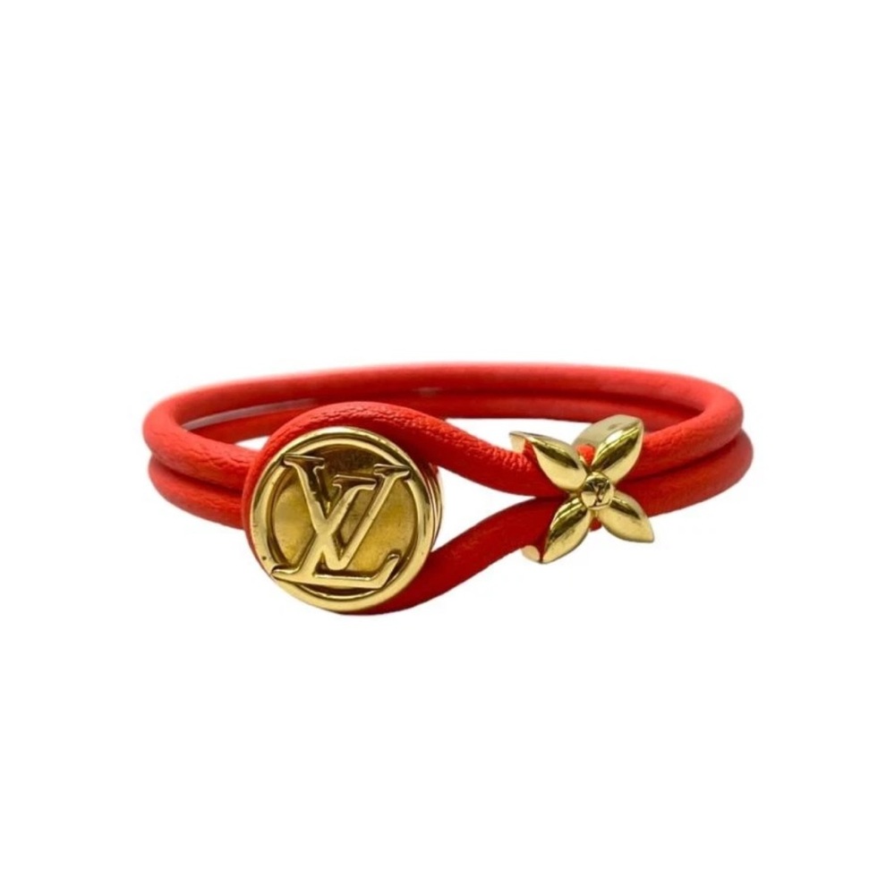 Louis Vuitton Keep a Secret Red Bracelet